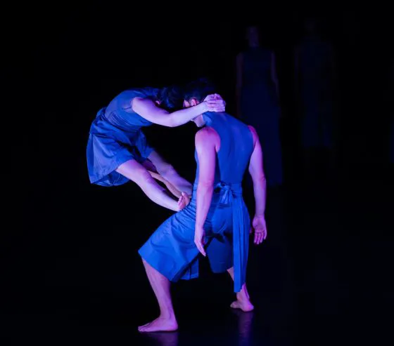 Laila Gozzi and Riccardo Zandonà in "Trust", performing company: Kalpanarts